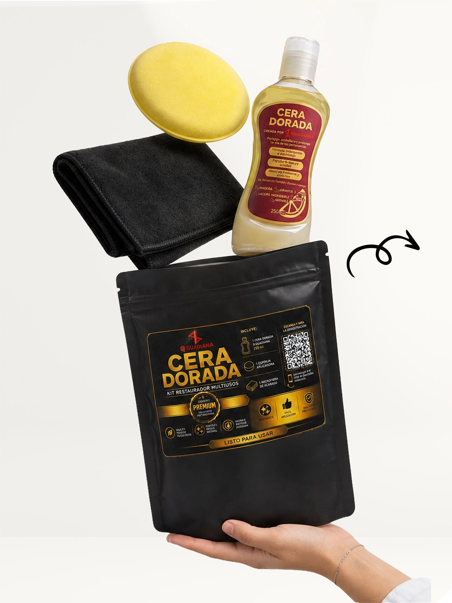 Kit Cera Dorada