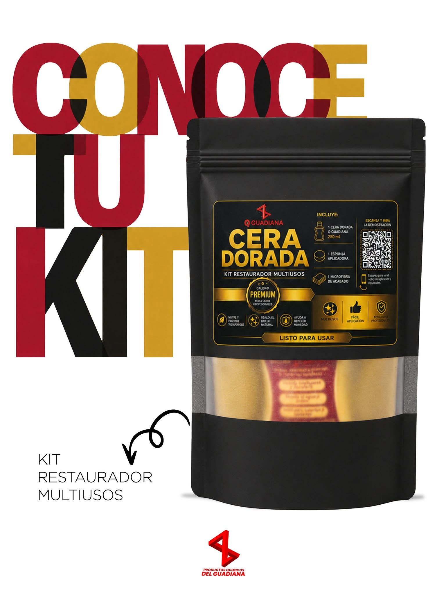 Kit Cera Dorada