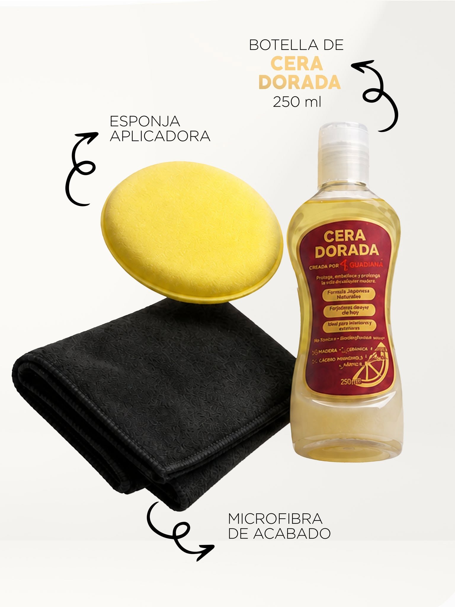 Kit Cera Dorada