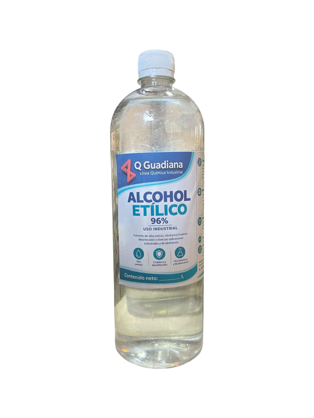 Alcohol Etílico 1lt - Productos Químicos del Guadiana