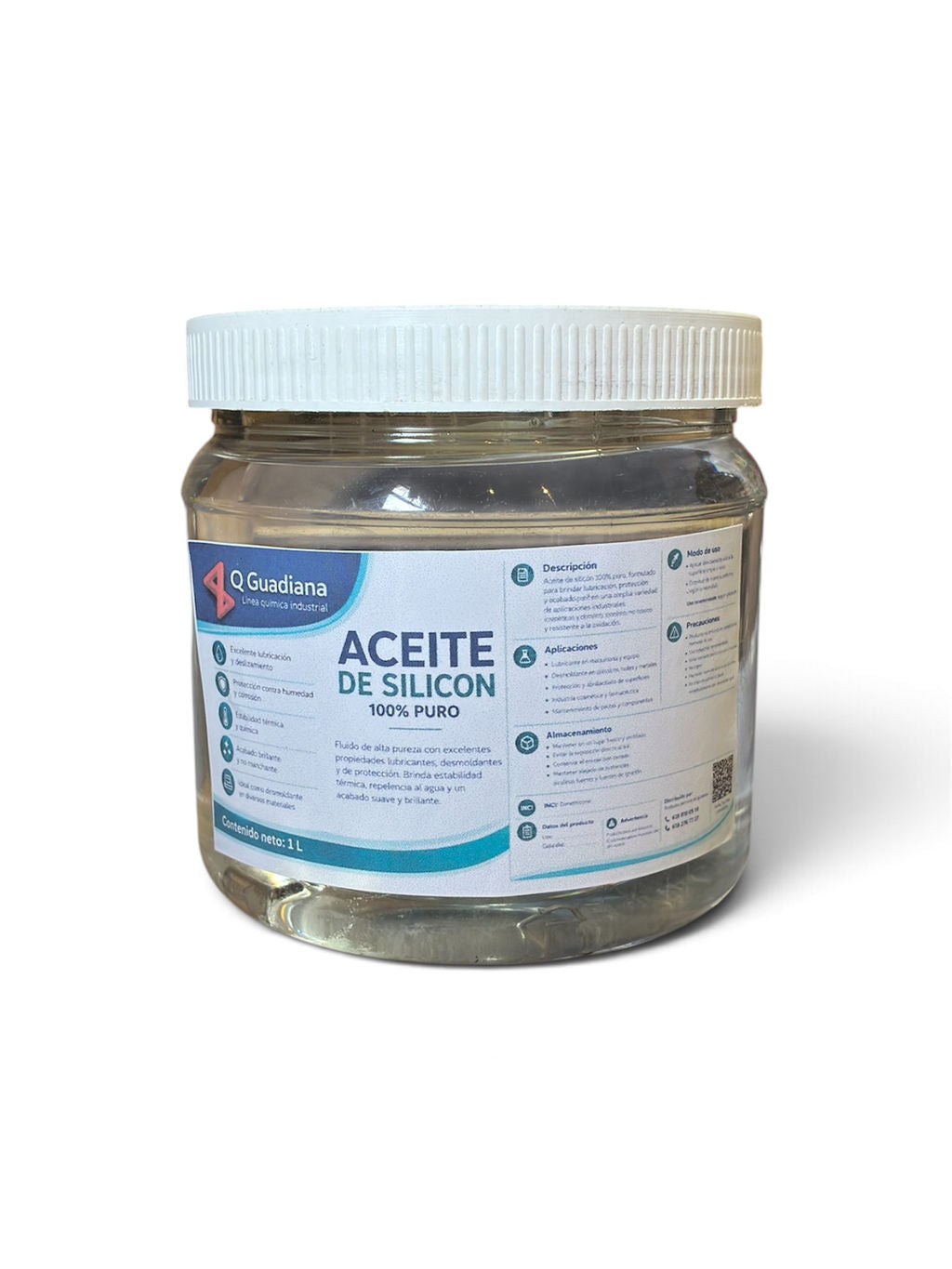 Aceite de Silicón 1lt - Productos Químicos del Guadiana
