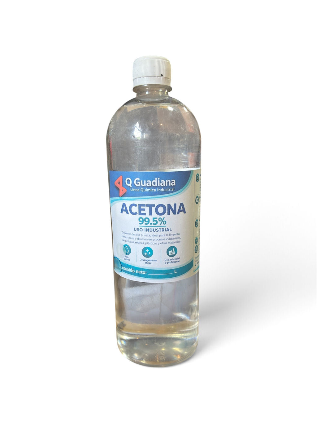 Acetona 1lt - Productos Químicos del Guadiana
