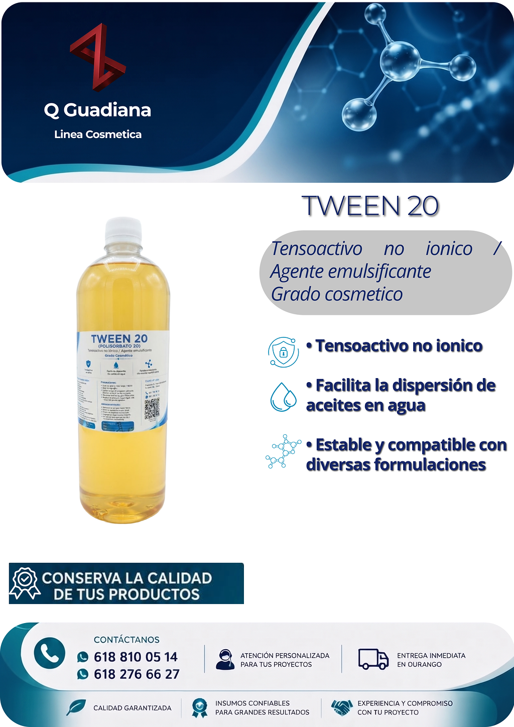 Ficha técnica Tween 20